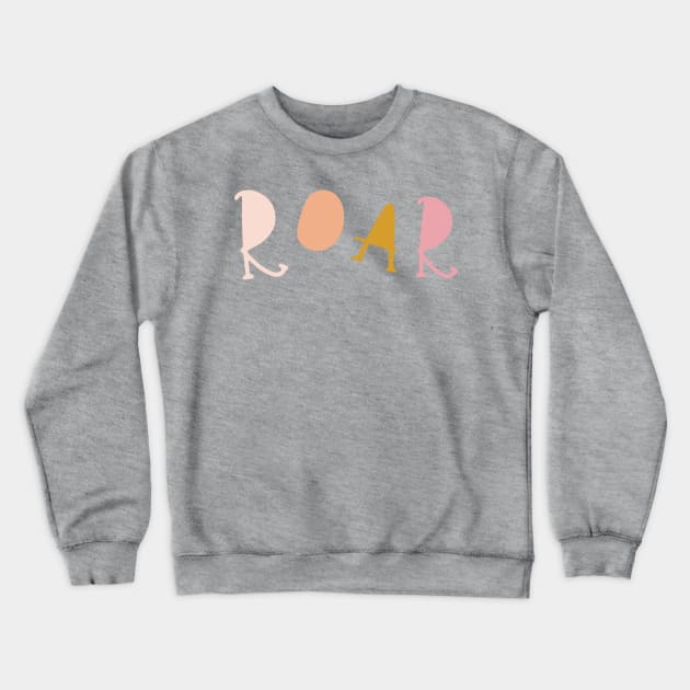 Roar 2 Crewneck Sweatshirt by littlemoondance